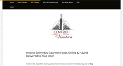 Desktop Screenshot of centrovinoteca.com